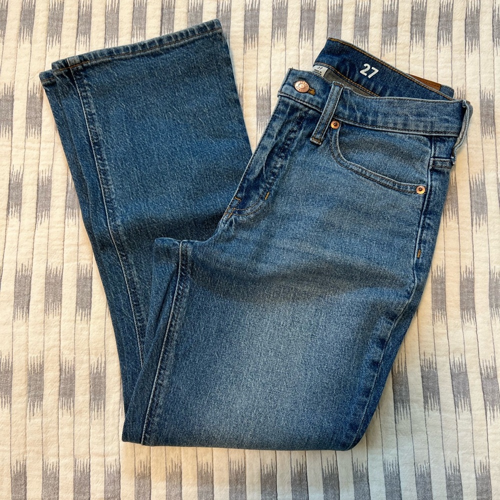 Jcrew Demi Boot Crop Jeans